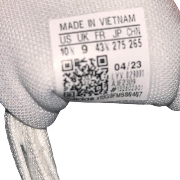 (24208) NWOT Under Armour Women's Charged Assert 10 Running Shoes Size 8 White - Picture 7 of 16